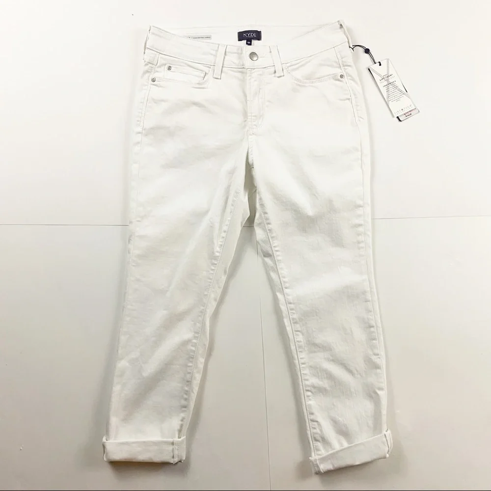 NYDJ Alina Convertible Ankle Jeans Size 8P NWT - Picture 1 of 4